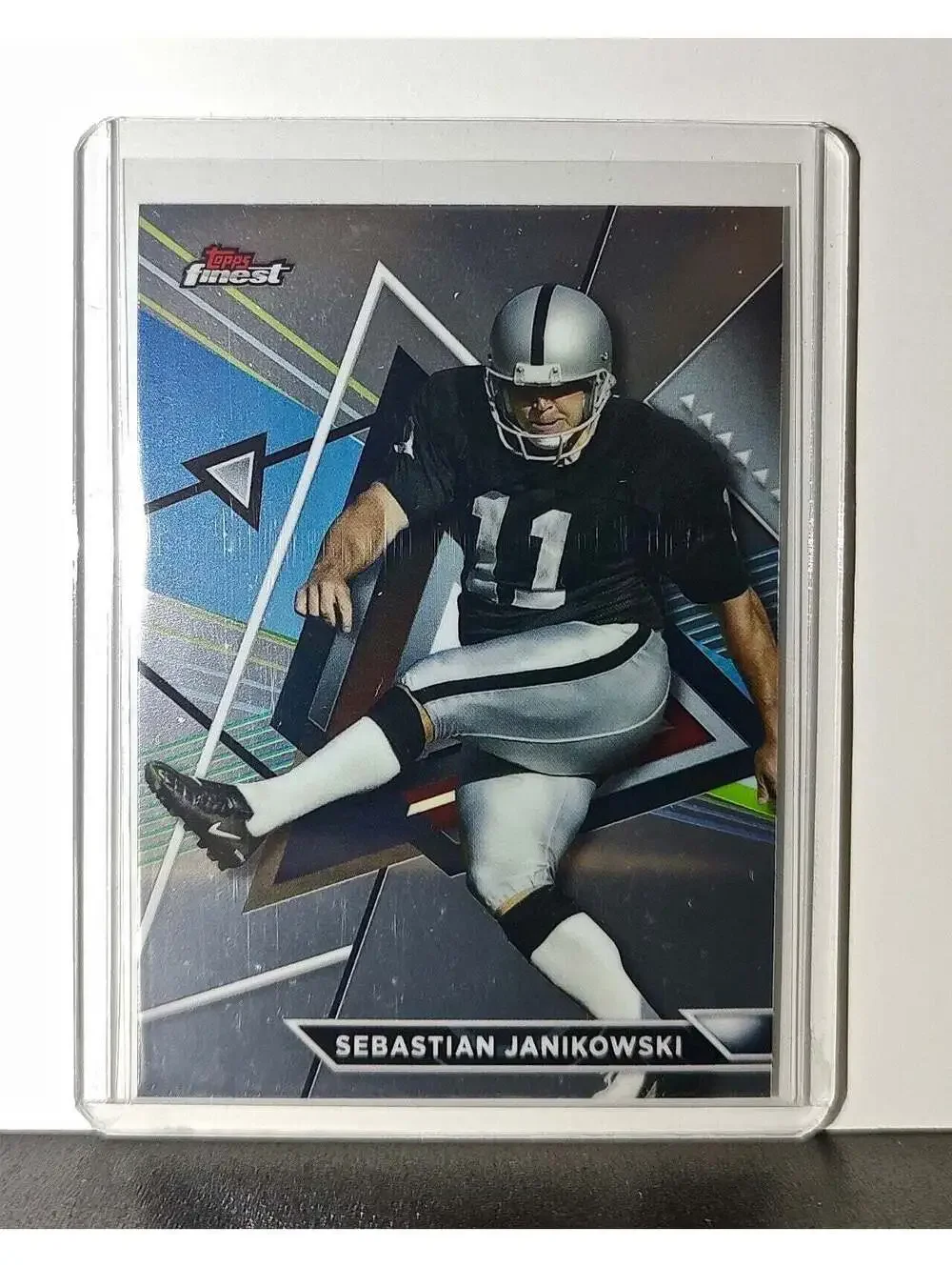 Sebastian Janikowski 2023 Topps Finest NFL #227 Card Oakland Raiders